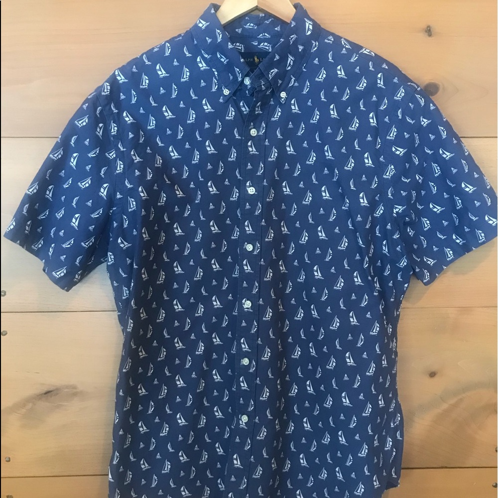 Men’s Ralph Lauren Polo button nautical